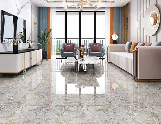 marbre vitré 800x800mm de corps de carrelages de couleur d'or de GV 3pcs/ctn plein