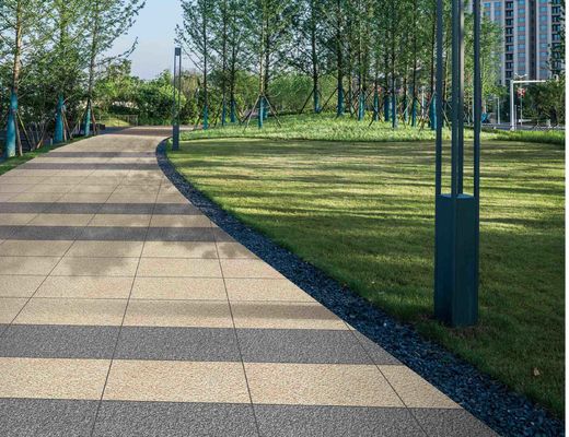 600 x 600 mm Carreaux de porcelaine extérieurs antidérapants de 2 cm d'épaisseur Surface mate