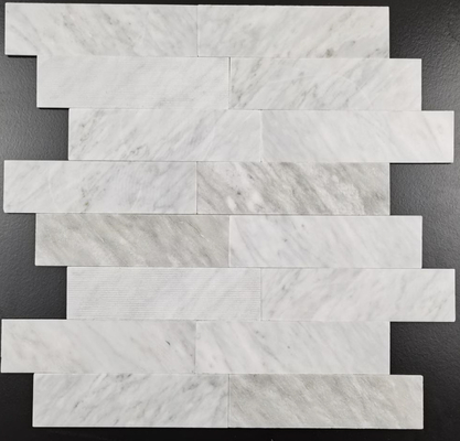 Le mur blanc de mosaïque de la catégorie 30x30cm de D.C.A. couvre de tuiles pour le centre de station thermale