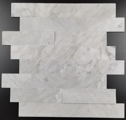 cannelure rustique brillante décorative de tuiles de mosaïque d'épaisseur de 4mm
